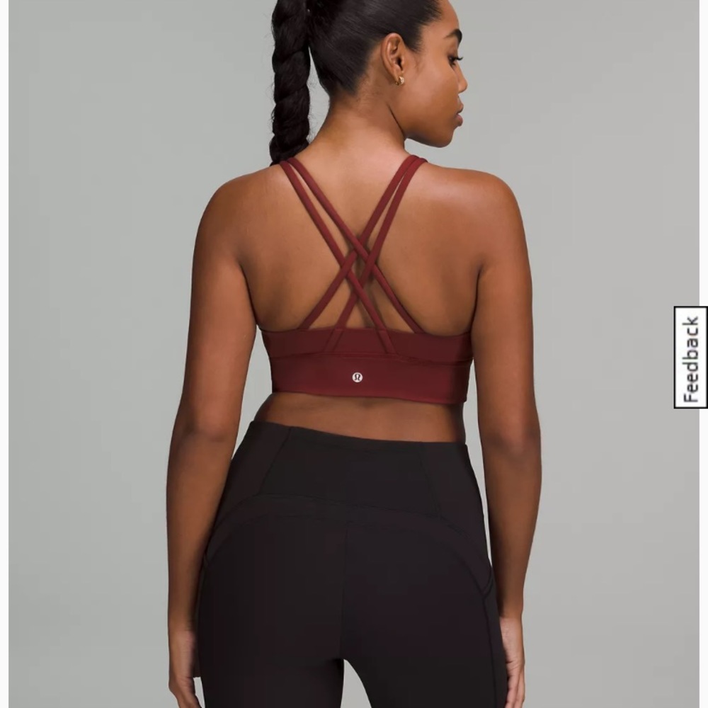 lululemon Energy Longline Bra Medium Support